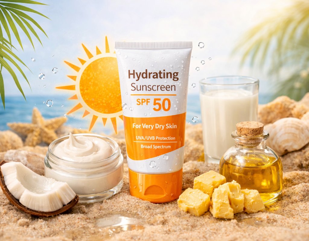 ضد آفتاب مخصوص پوست خشک